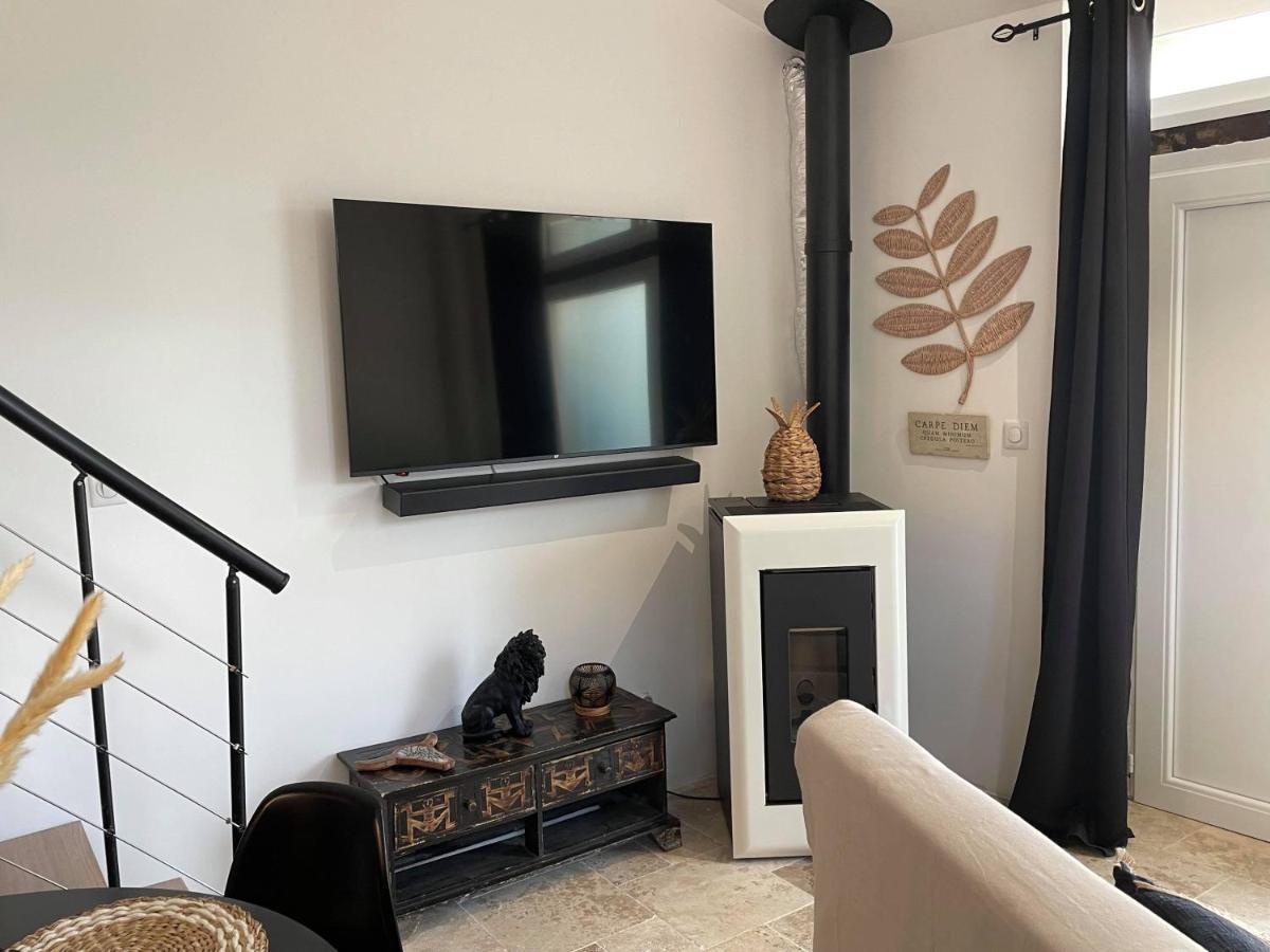 Jolie Annexe Du Mas Dans Le Coeur De La Garrigue Nimoise Villa นีมส์ ภายนอก รูปภาพ