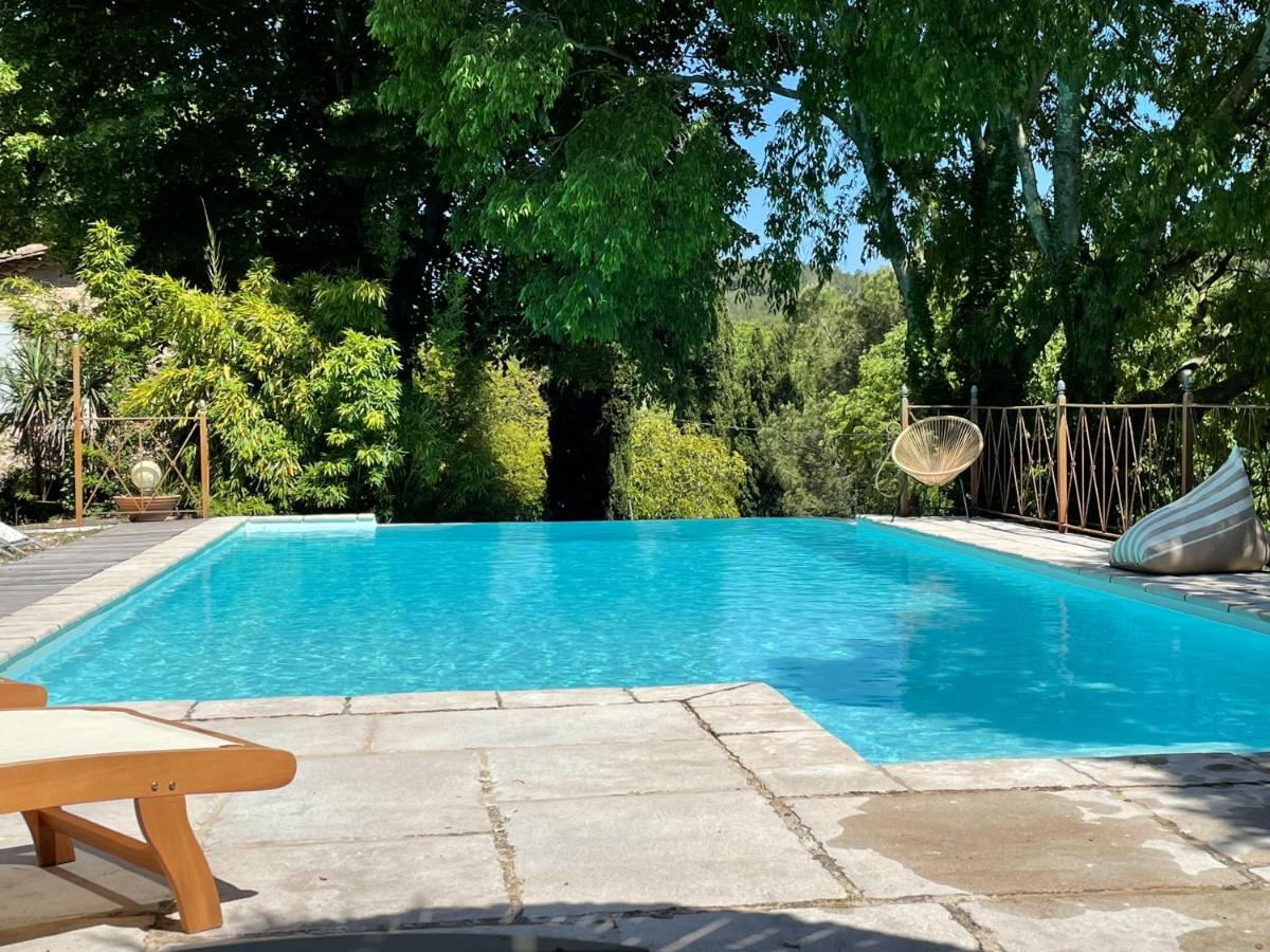 Jolie Annexe Du Mas Dans Le Coeur De La Garrigue Nimoise Villa นีมส์ ภายนอก รูปภาพ